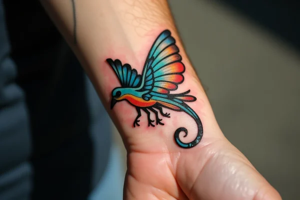 Tatouage colibri et sa signification : un périple à travers les cultures