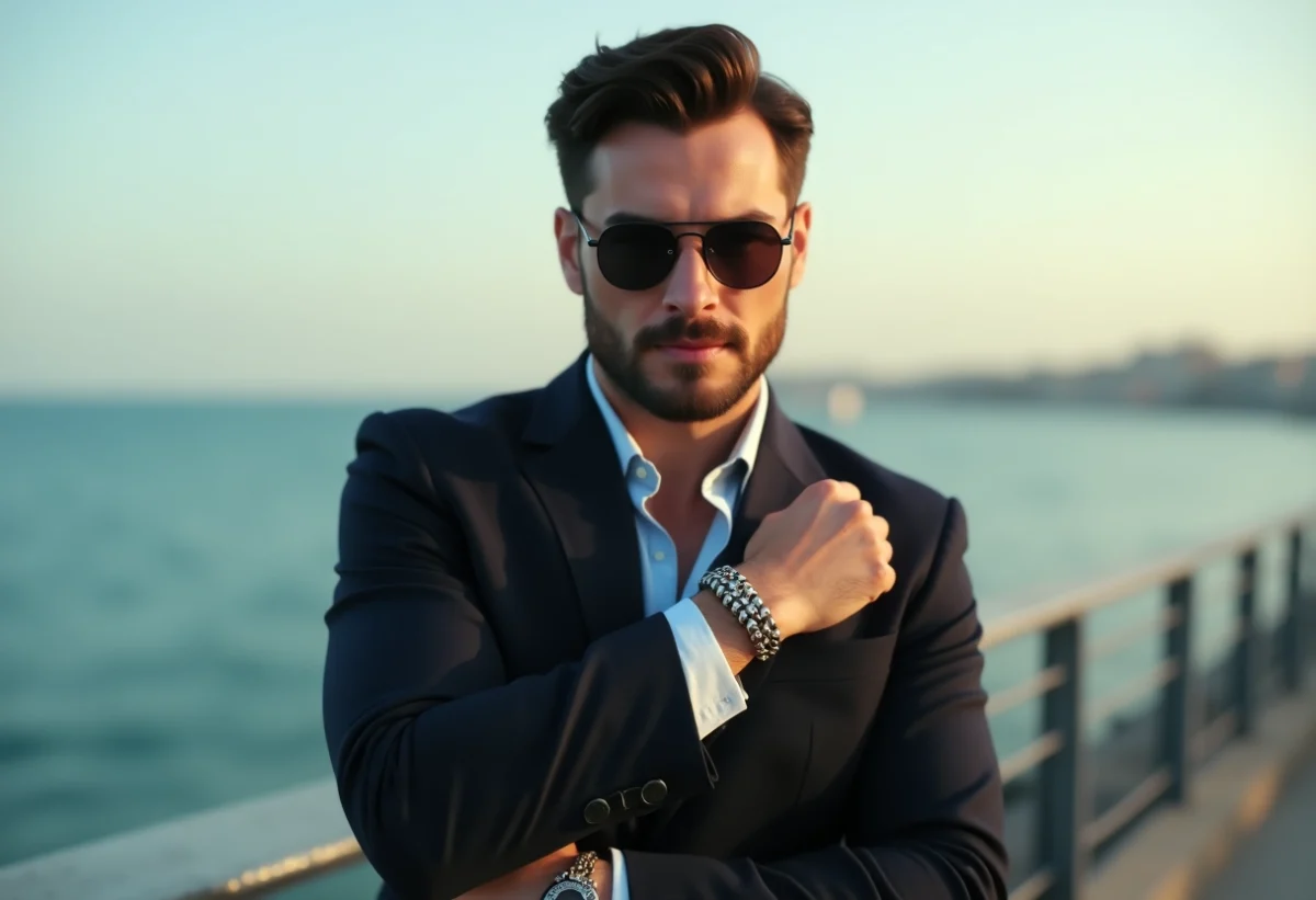 Comment arborer un bracelet en forme d’ancre pour homme avec style ?