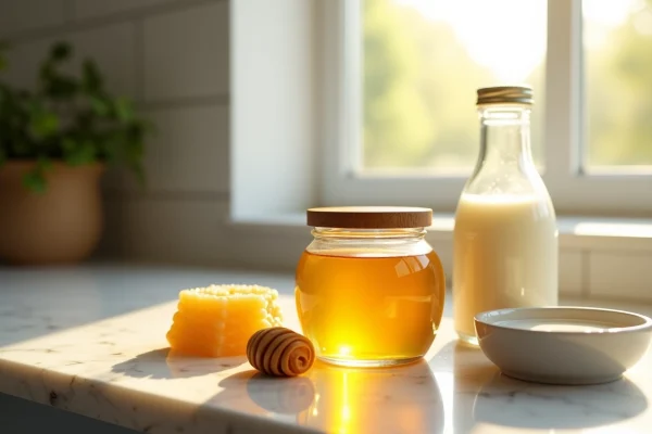 Lait et miel : un duo enchanteur pour une peau rayonnante et hydratée