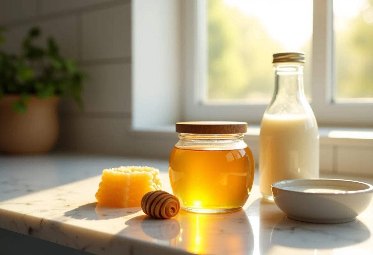 Lait et miel : un duo enchanteur pour une peau rayonnante et hydratée