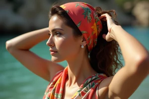 Conseils pour nouer impeccablement un foulard pour cheveux